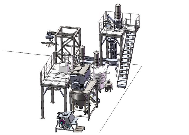Stroj za težinu i punjenje od 25 KG Linija za proizvodnju pakiranja velikih vreća