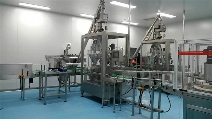 Automatic Powder Filling Canning Production Line
