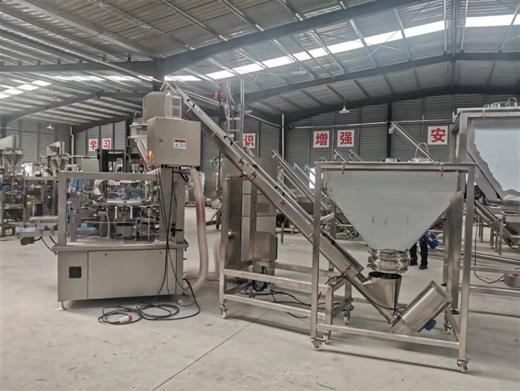 Protein & Meal Replacement Powders Pouch Filling Machine